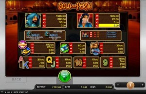 gold of persia spielen